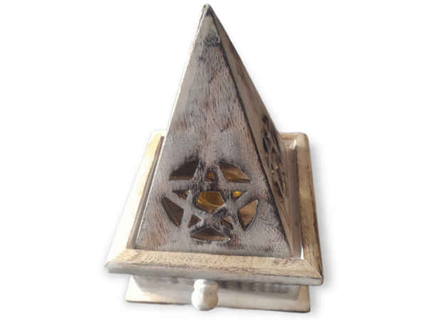 Kegelhouder pentagram piramide met lade