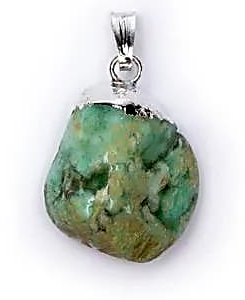 Chrysopraas Edelsteenhanger – Hartchakra, Compassie & Groei