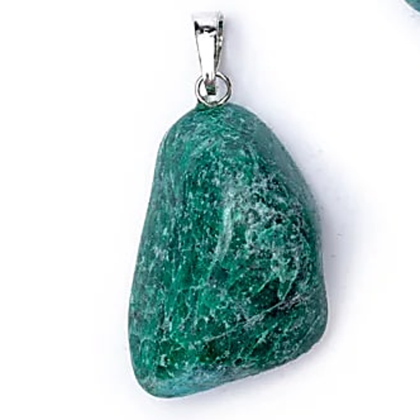 Chrysocolla Edelsteenhanger – Hart- en Keelchakra, Balans & Energie