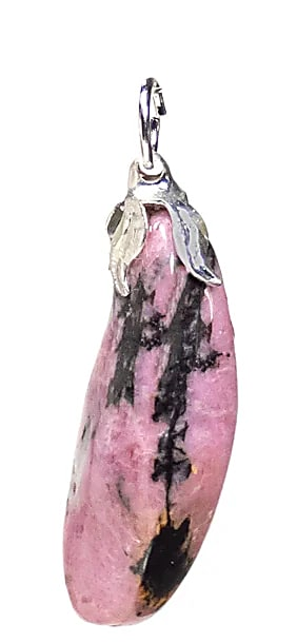 Rhodoniet Edelsteenhanger – Liefde, Mededogen & Spirituele Balans