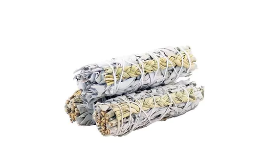 smudge witte salie en sweetgrass