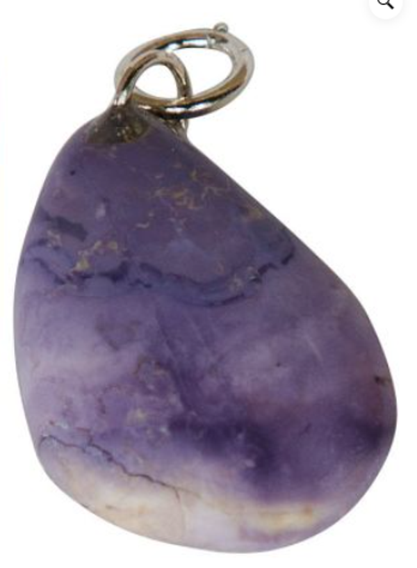 Tiffany Stone Hanger (Bertrandiet) uit Utah – Zeldzame Spirituele Kracht