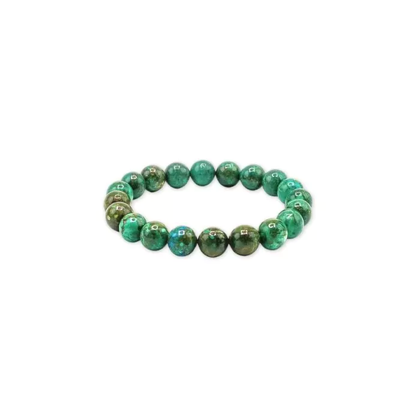 Chrysocolla AA Armband 8mm - Peru | Innerlijke Rust & Balans