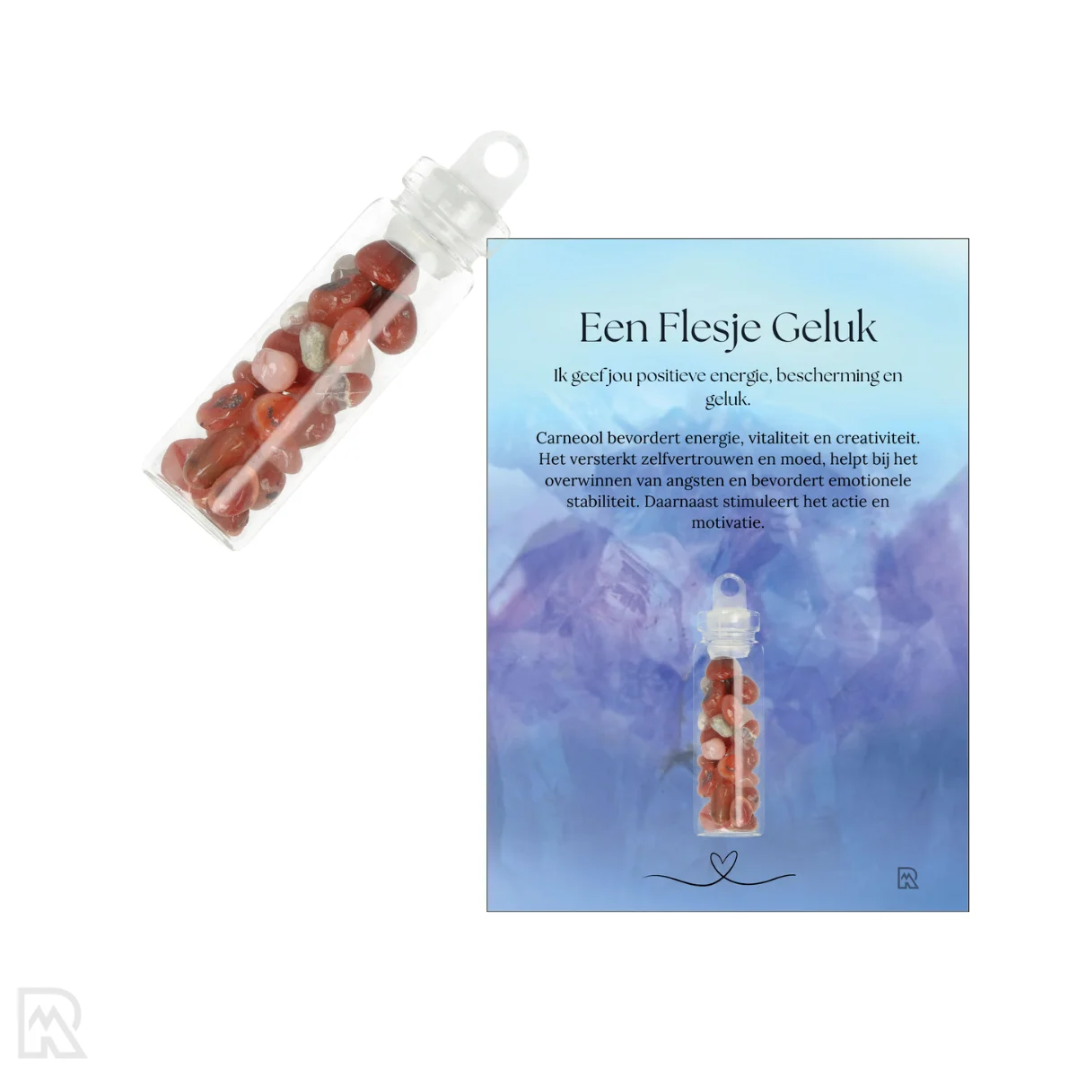 Zakje geluk - carneool