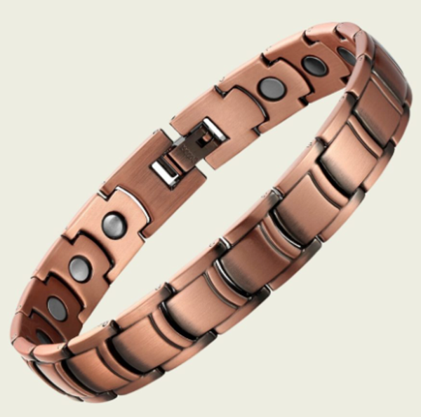 Luxe gezondheidsarmband magnetisch koper – 0,85 cm