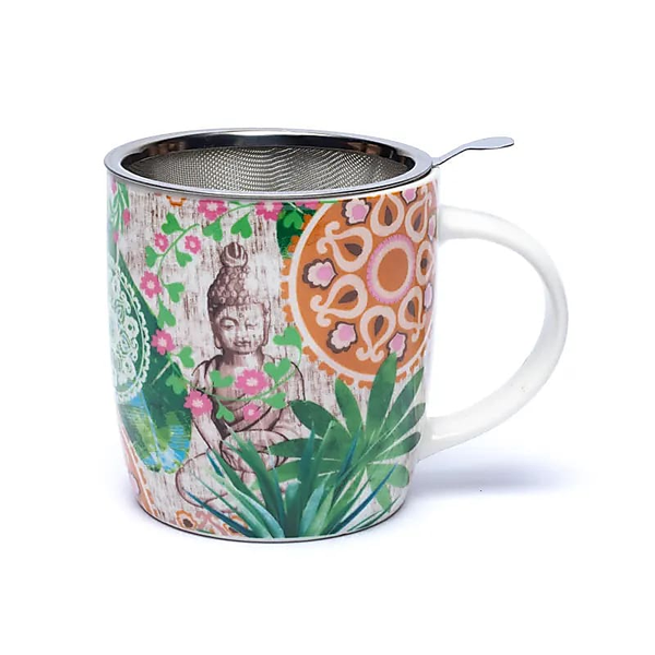 Theemok met zeef Boeddha paradijs -- ±400 ml