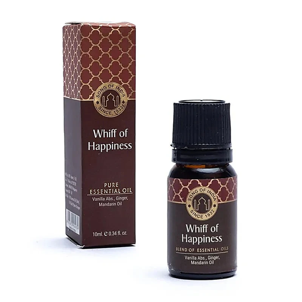Song of India "Whiff of Happiness" etherische olie – 10 ml – Blijdschap & Positiviteit