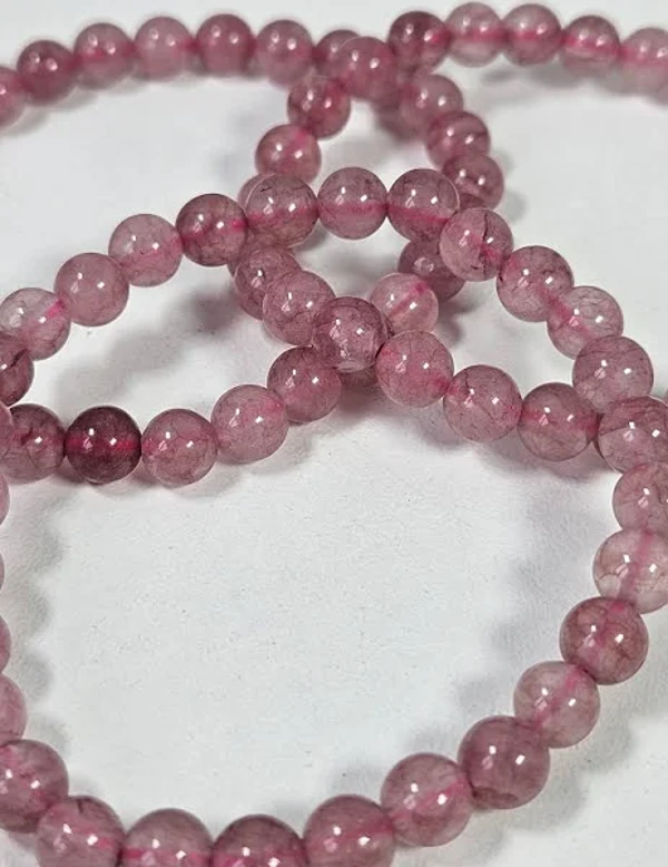 Armband kind Aardbeienkwarts