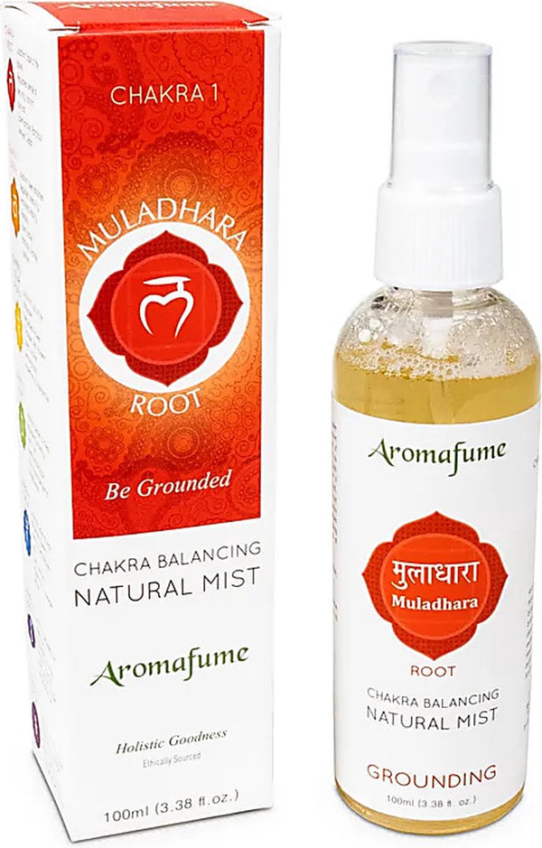 Aromafume Natuurlijke Luchtverfrisser Muladhara - basis chakra - spray - 100ml