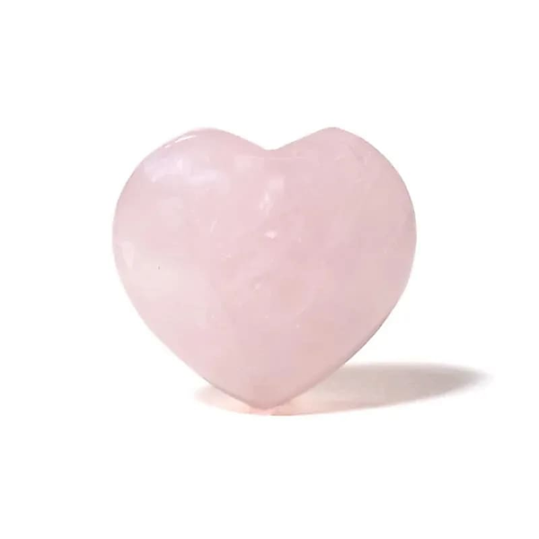 Hart Knuffelsteen Rozenkwarts – Zorgensteen voor Rust en Liefde