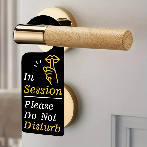 Do Not Disturb – In Session Deurhanger (Waterproof & Weerbestendig)