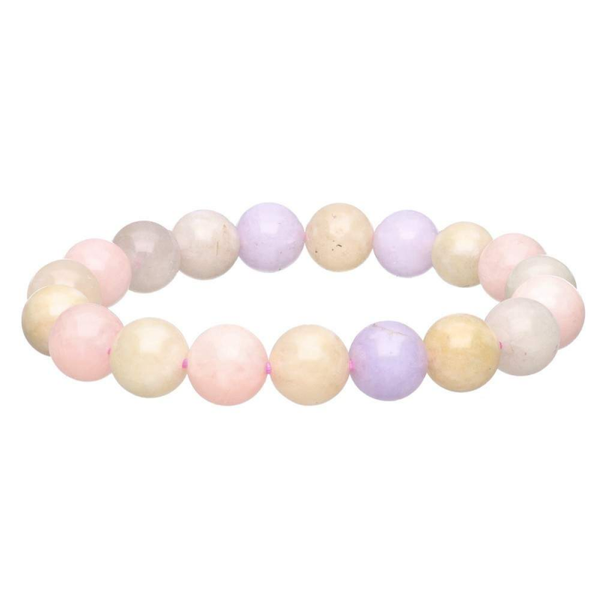 armband morganiet aquamarijn 6mm - verdriet