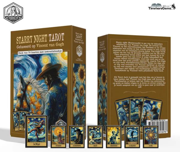 Starry night Tarot (Gebaseerd op Vincent van Gogh, Nederlands)
