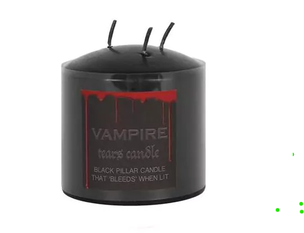 Druipkaars Vampire Tears Zwart