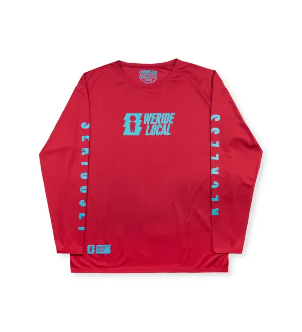THUNDER BURGUNDY RASHGUARD LONGSLEEVE