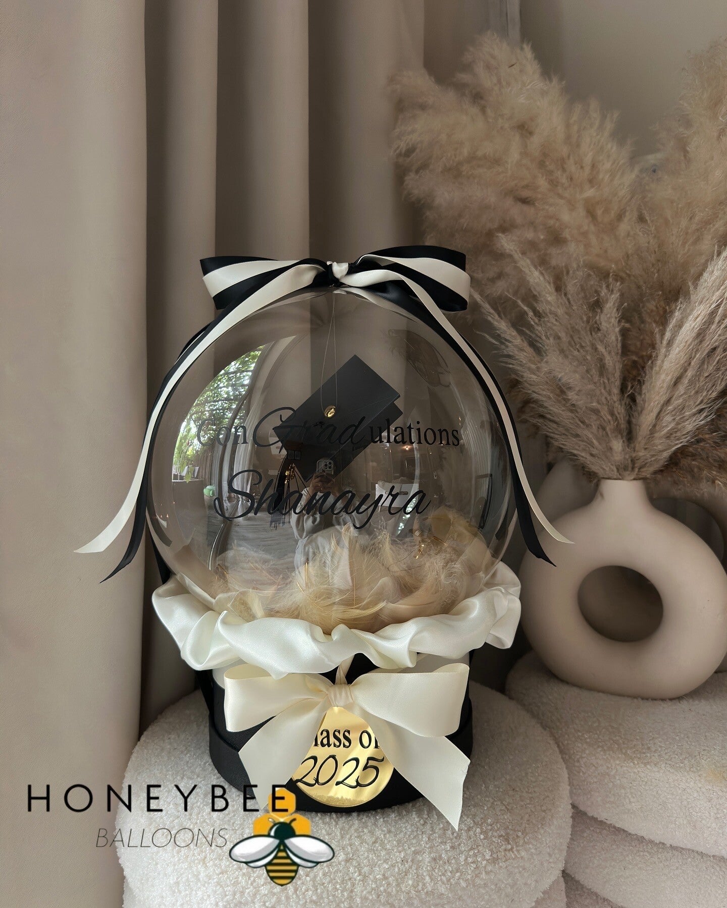 (Medium) Geslaagd balloon dubbel lint (diverse kleuren)