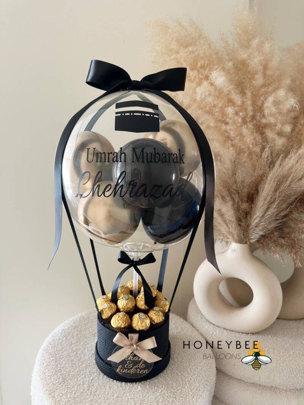 Eid / Hajj Mubarak Ferrero Rocher hot air