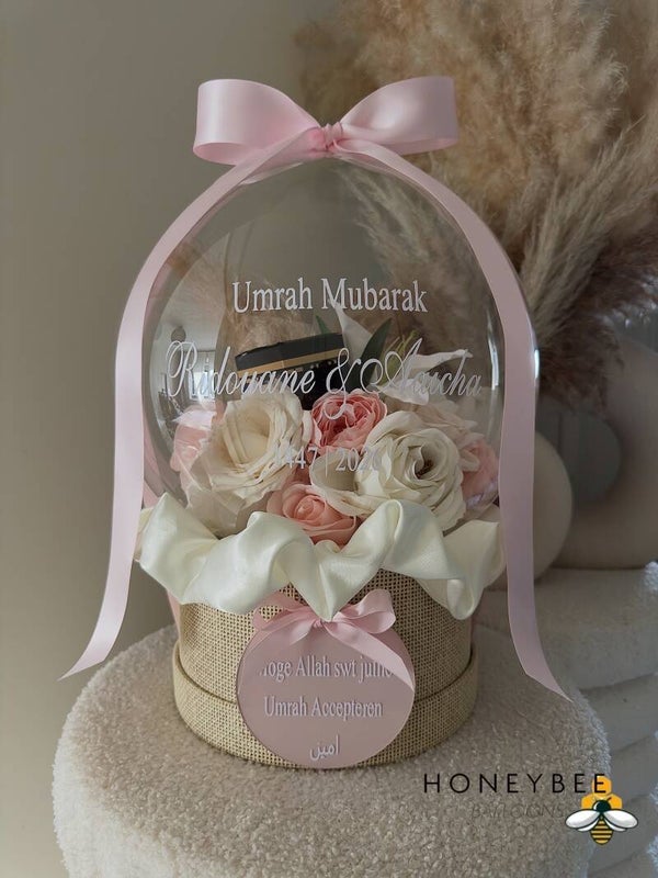 (Medium) Umrah/Hajj Kaaba/ Flower balloon, (diverse kleuren)