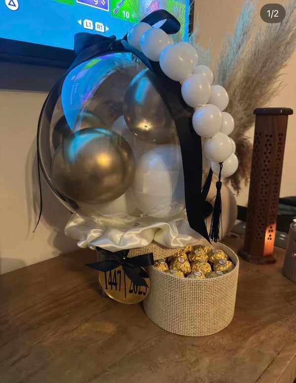 (Small) Ballonnen tasbeeh + Ferrero Rocher