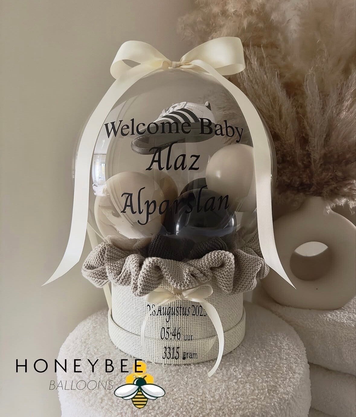 (Medium) eigen Sneaker balloon + Jollein dekentje