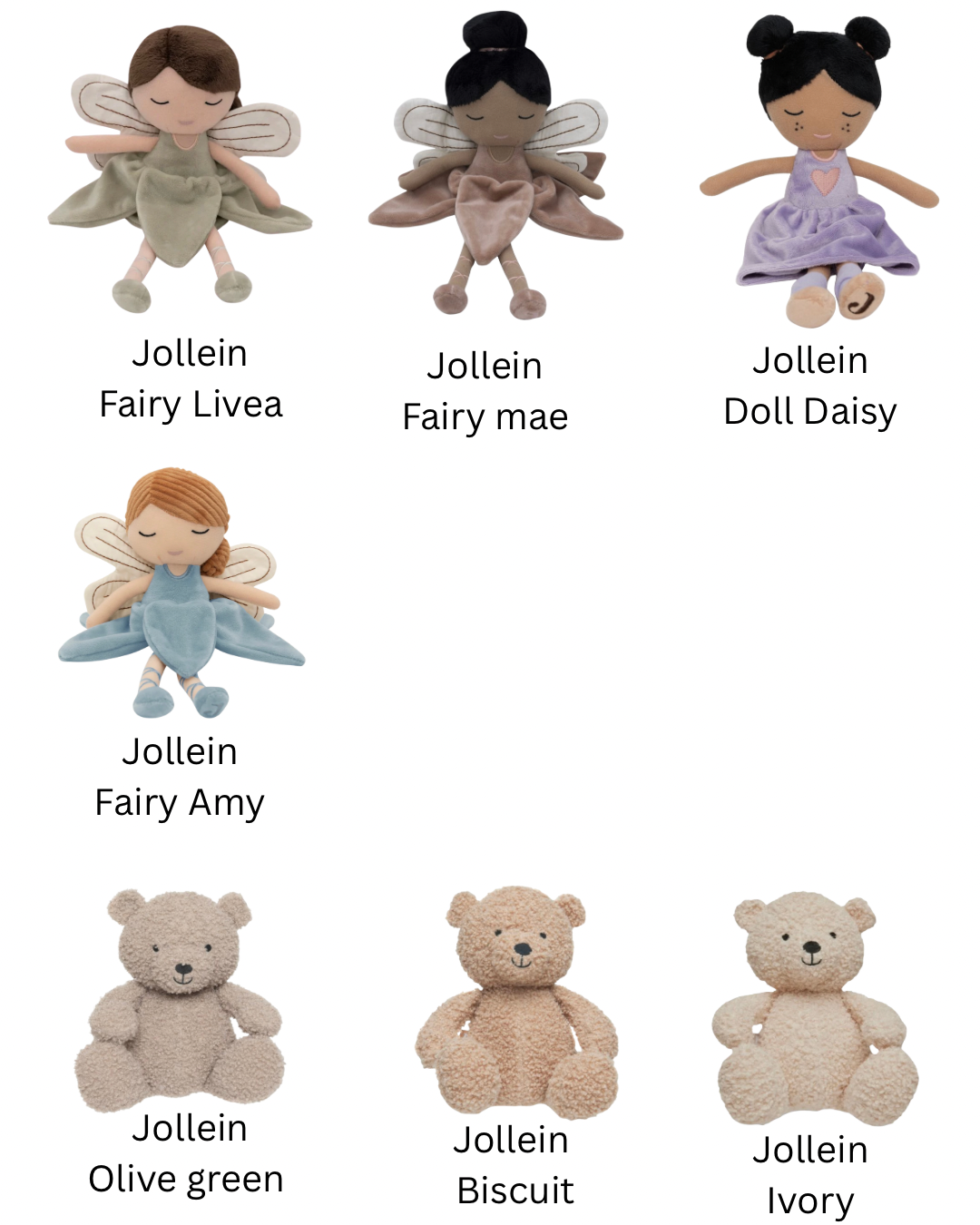 Jollein knuffels