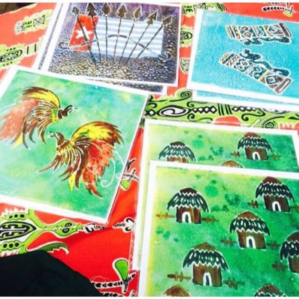West Papua greetings package