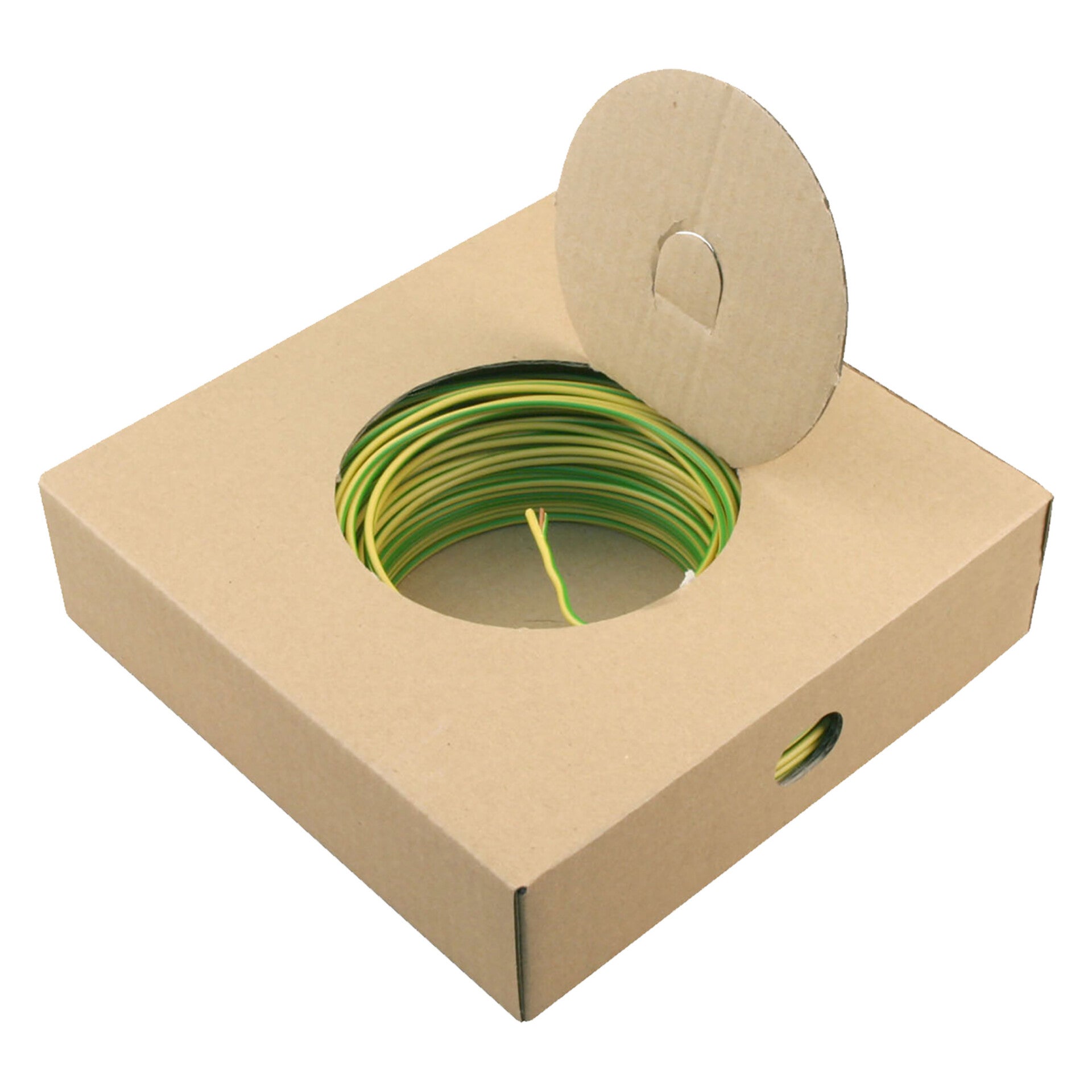 installatiedraad geel/groen 2.5 mm², 100 m