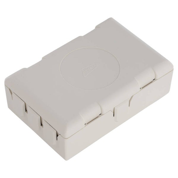 Attema lasdoos universeel - met deksel crème