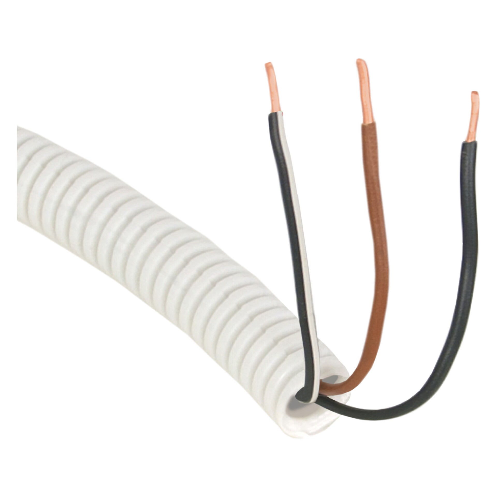 Q-Link installatiebuis flexibel - bedraad grijs Ø5/8 - 100 m