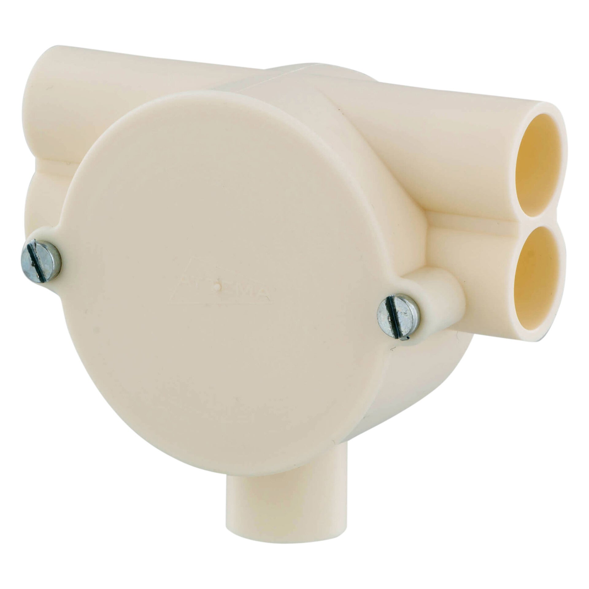 Attema lasdoos top-t-trekdoos - 2 x rechts - 2 x links crème Ø5/8