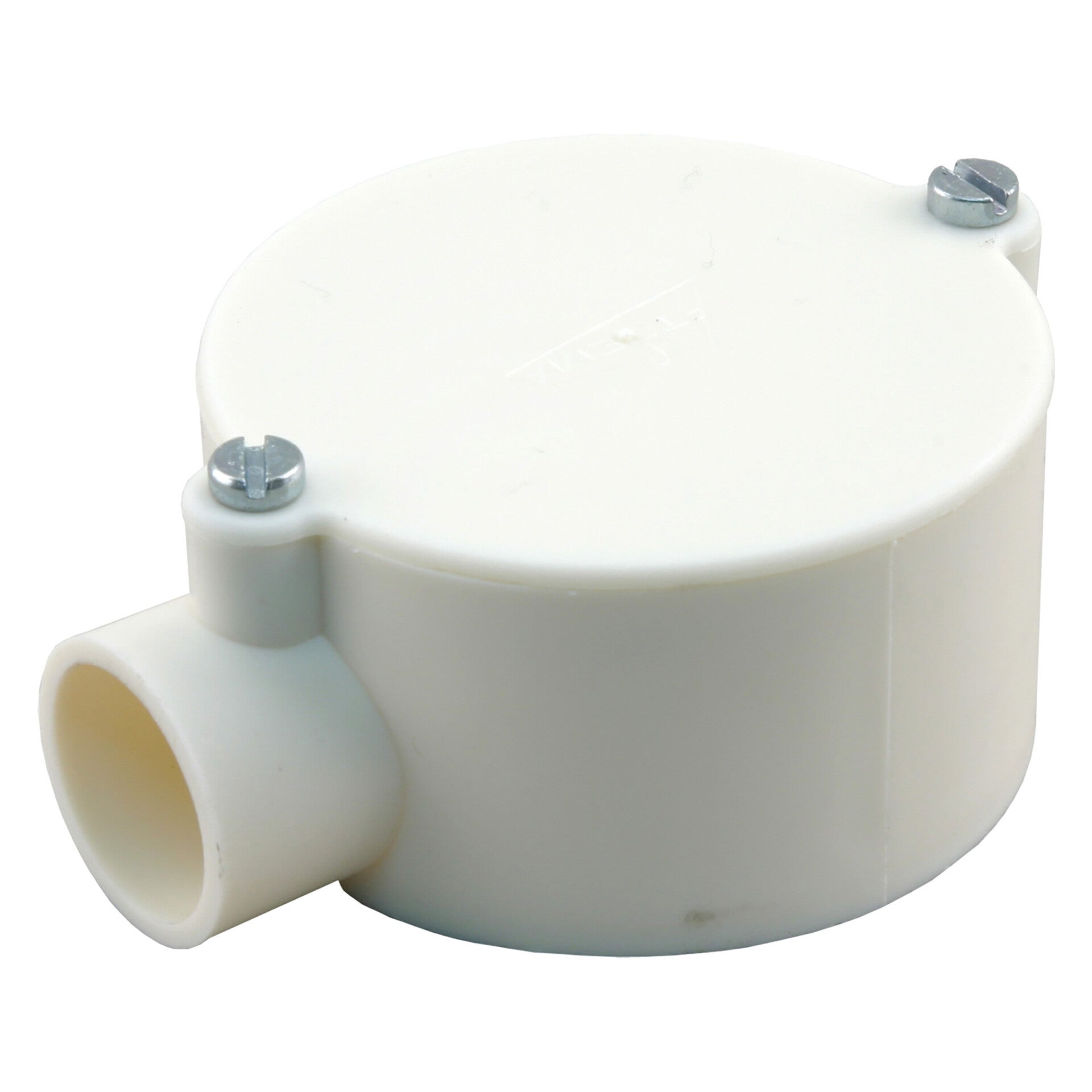 Attema lasdoos einddoos crème Ø3/4