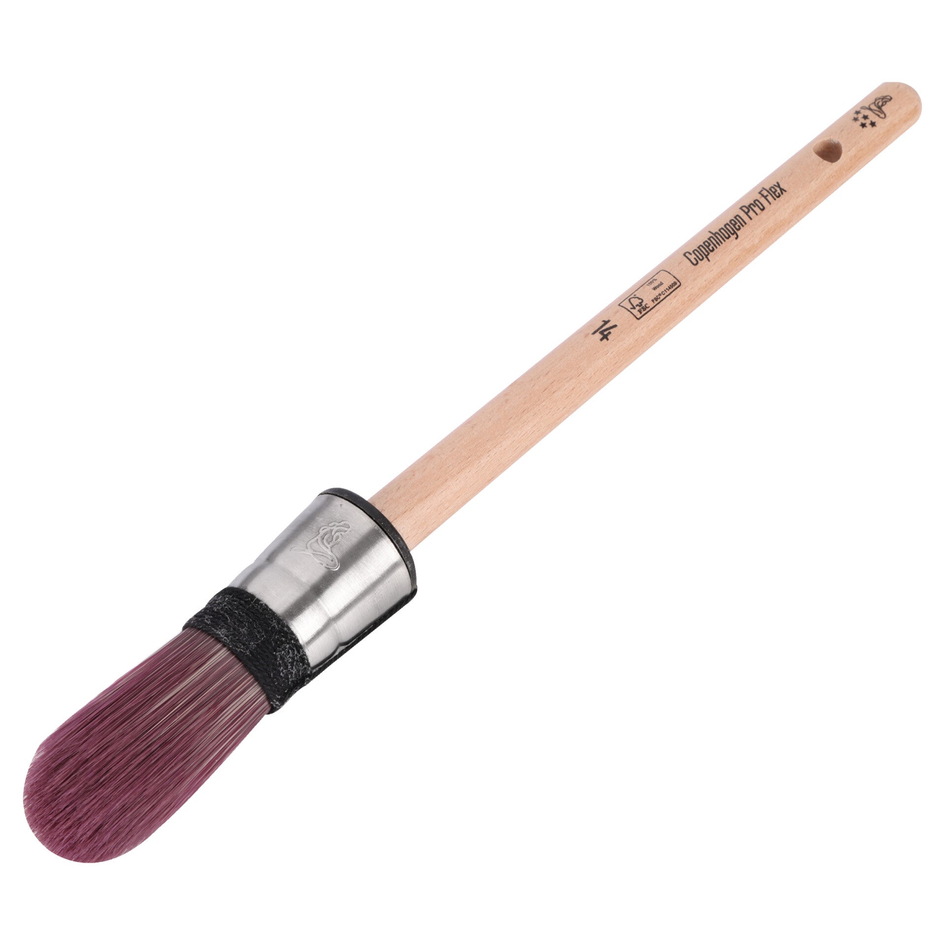 Copenhagen Pro Flex patentpuntkwast ***** - synthetisch haar 14