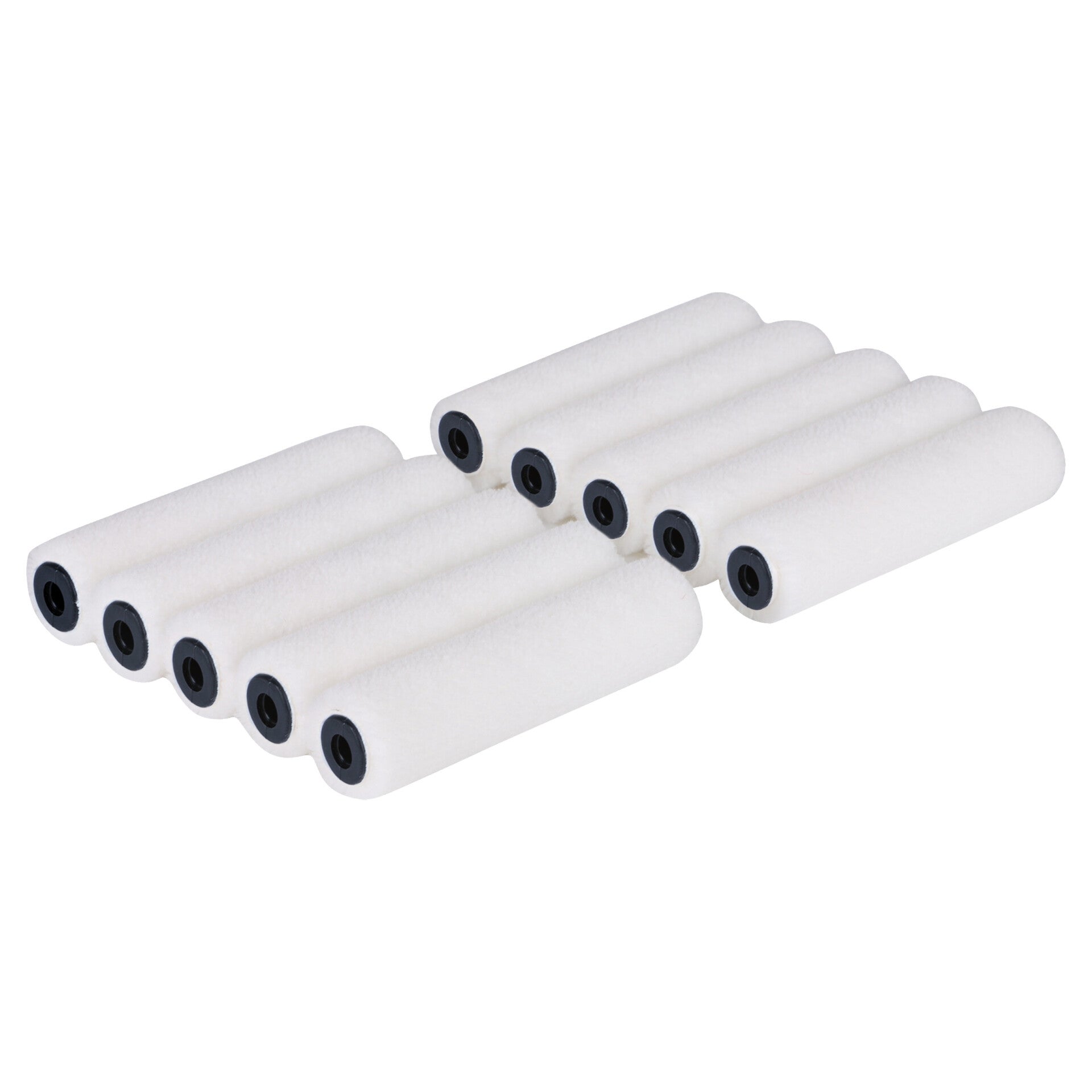 Copenhagen Pro aflakroller vilt ***** - 5 mm poolhoogte wit 10 cm