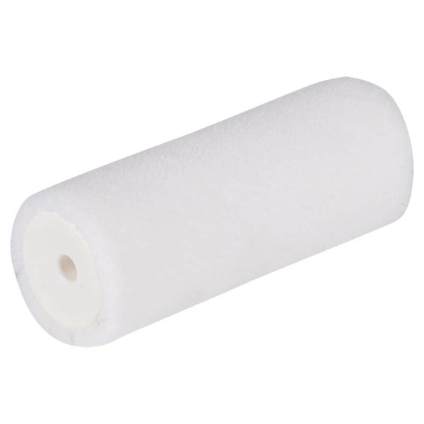 Copenhagen Pro aflakroller vilt - ***** - dubbel dik - 5 mm poolhoogte wit 10 cm