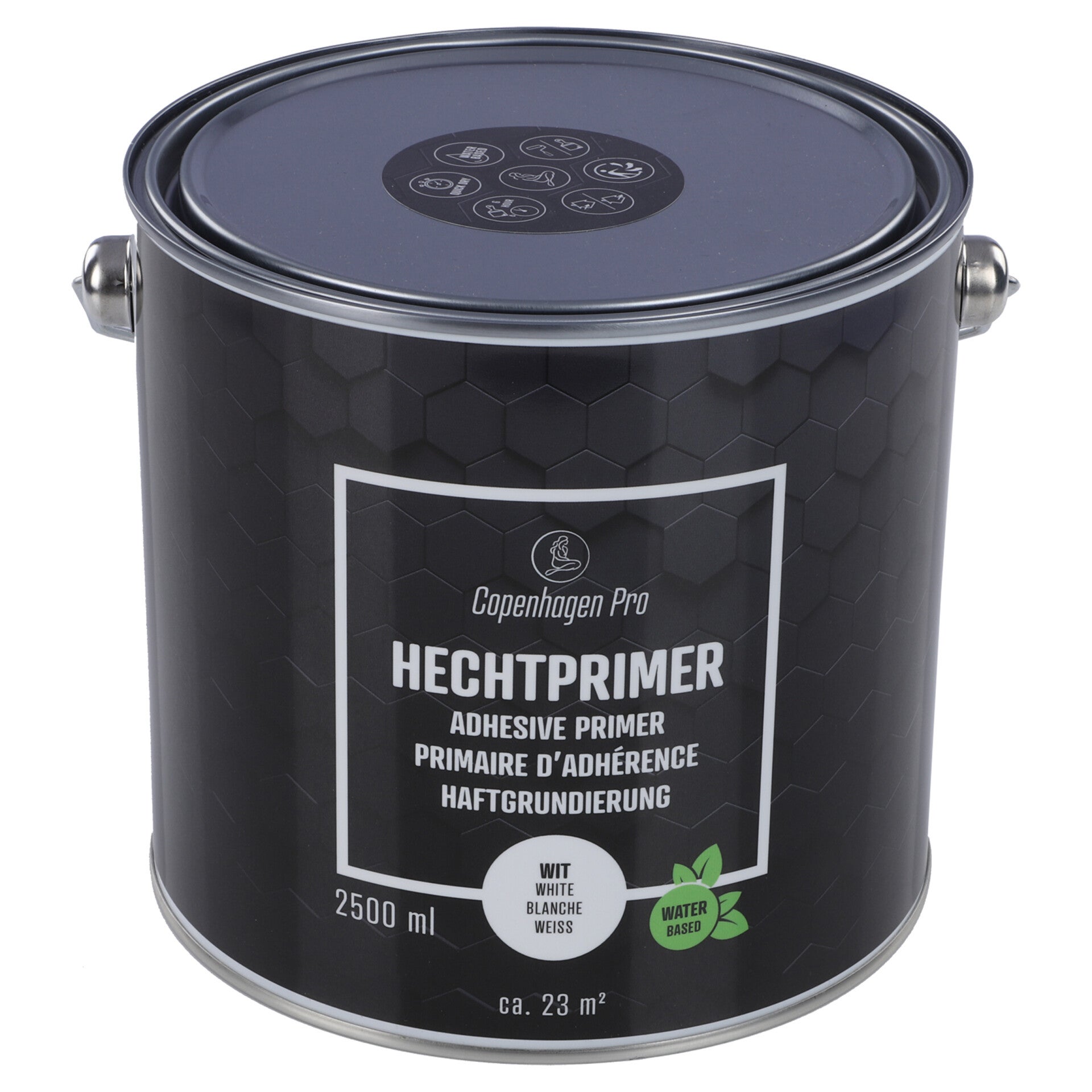 Copenhagen Pro hechtprimer voor binnen en buiten - 2500 ml wit
