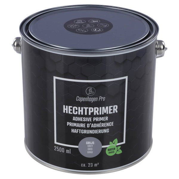 Copenhagen Pro hechtprimer voor binnen en buiten - 2500 ml grijs