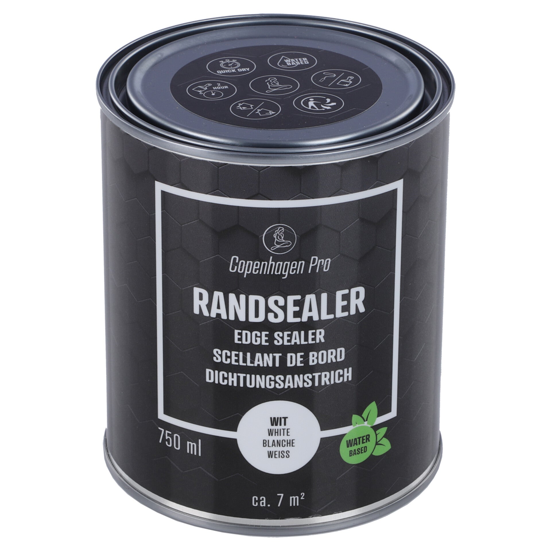 Copenhagen Pro randsealer 750 ml wit