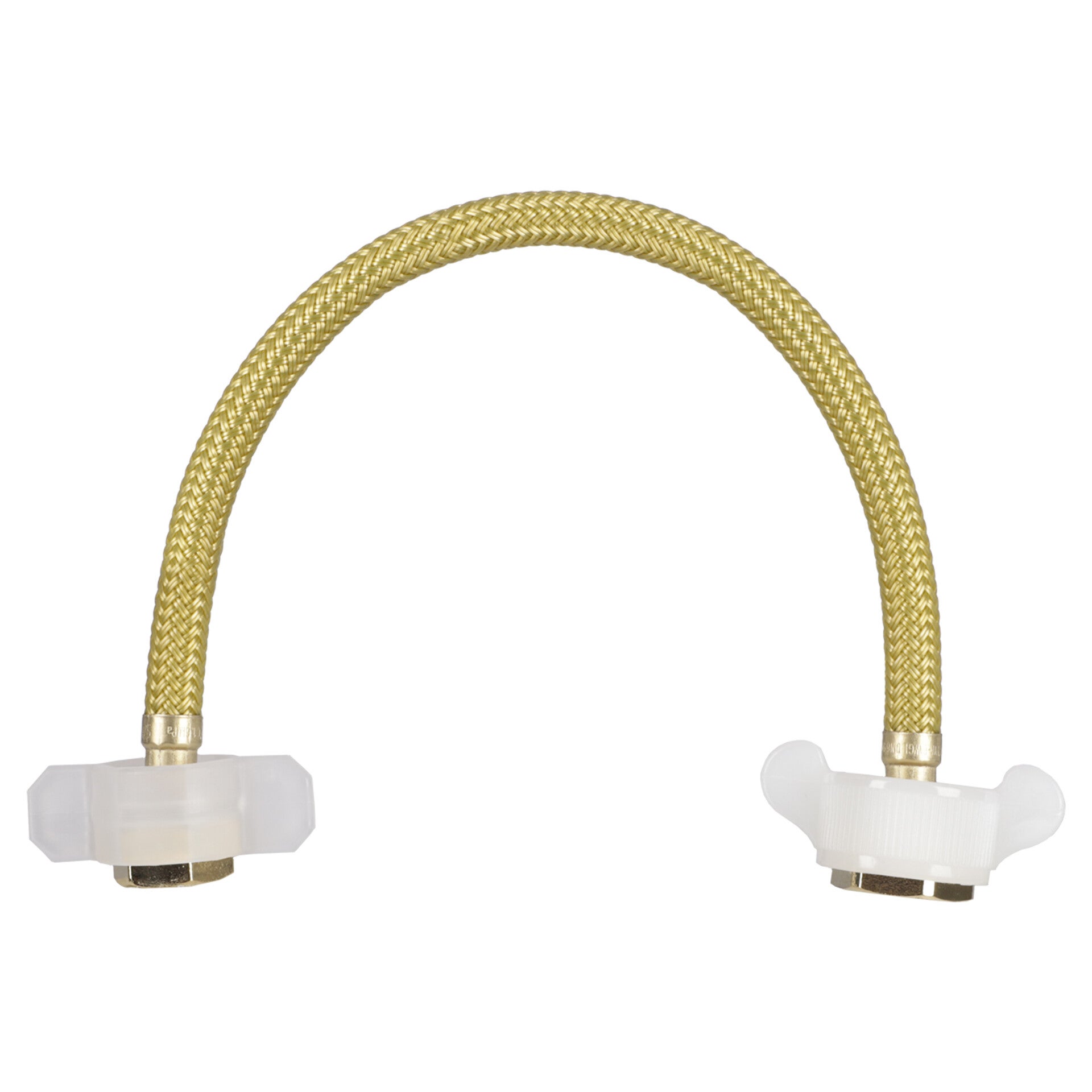 Differnz aansluitslang flexibel - 3/8 inch naar 1/2 inch goud 30 cm