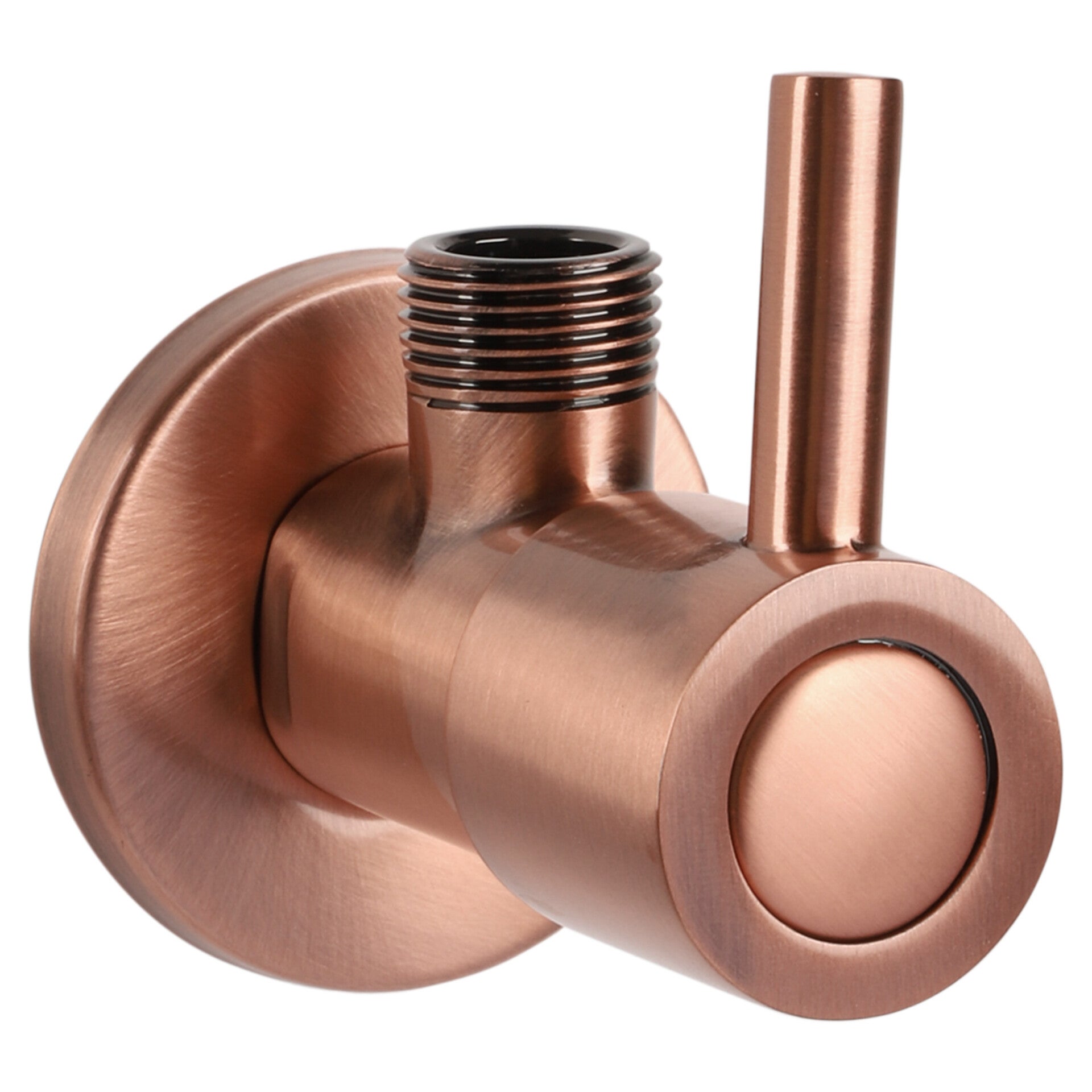 Differnz hoekstopkraan rood koper 1/2 x 3/8