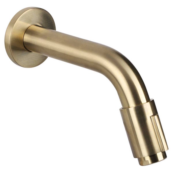 Differnz muurkraan koudwater mat goud 10.7 cm