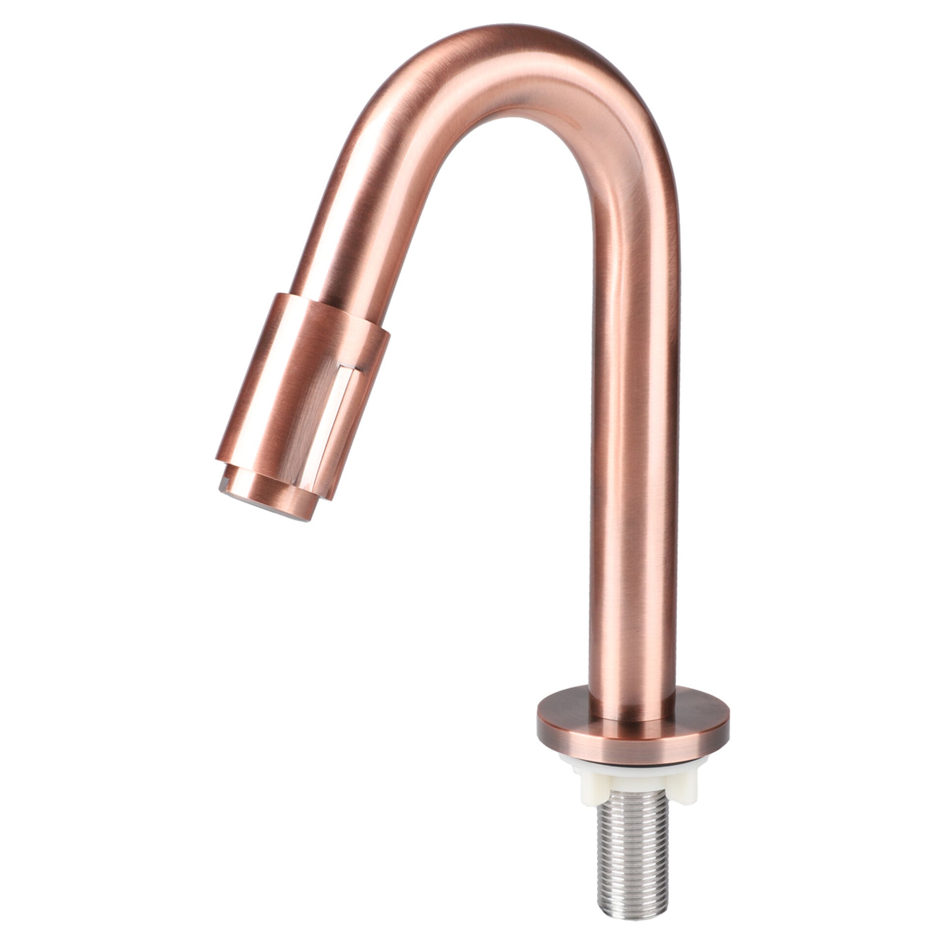 Differnz koudwaterkraan gebogen rood koper 19 cm