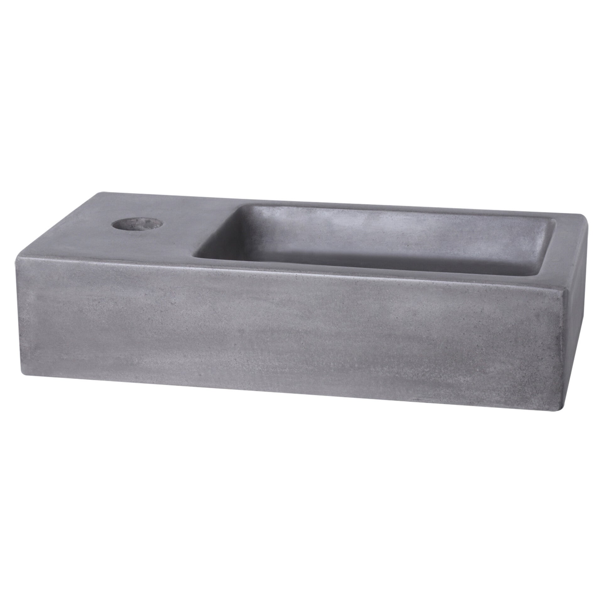 Differnz Ravo fontein links donkergrijs 38.5 x 18.5 x 9 cm
