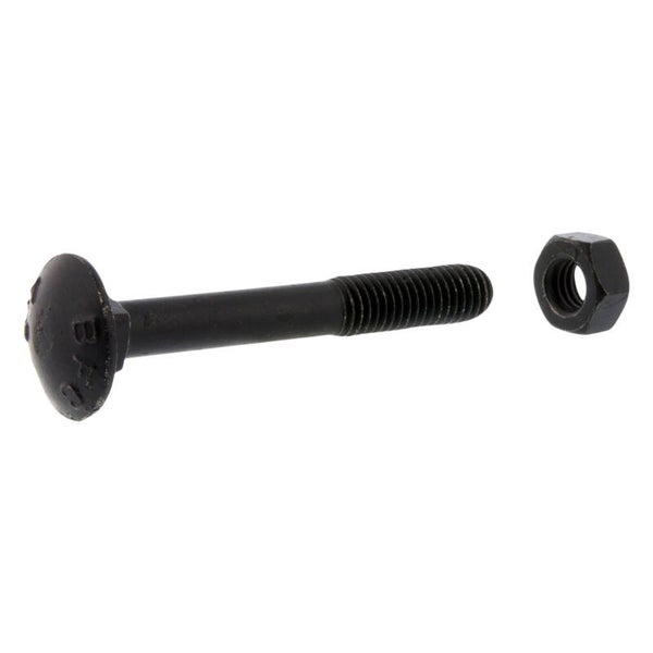 slotbout zwart gelakt m 8 x 60 mm