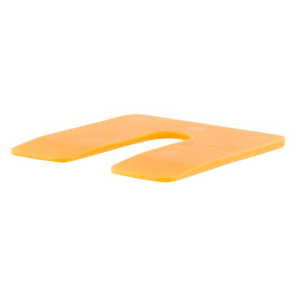 GB uitvulplaatje met sleuf oranje 2 mm