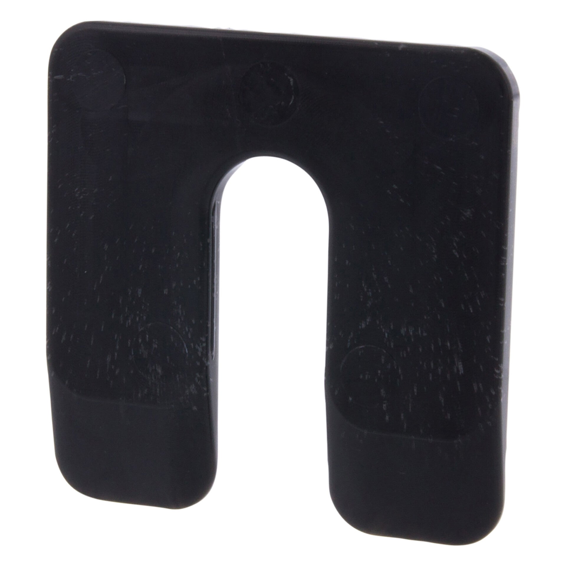 GB uitvulplaatje met sleuf zwart 3 mm