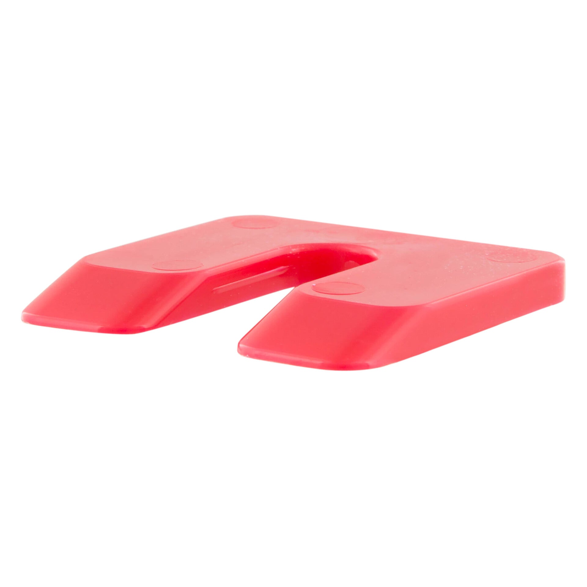 GB uitvulplaatje met sleuf rood 5 mm