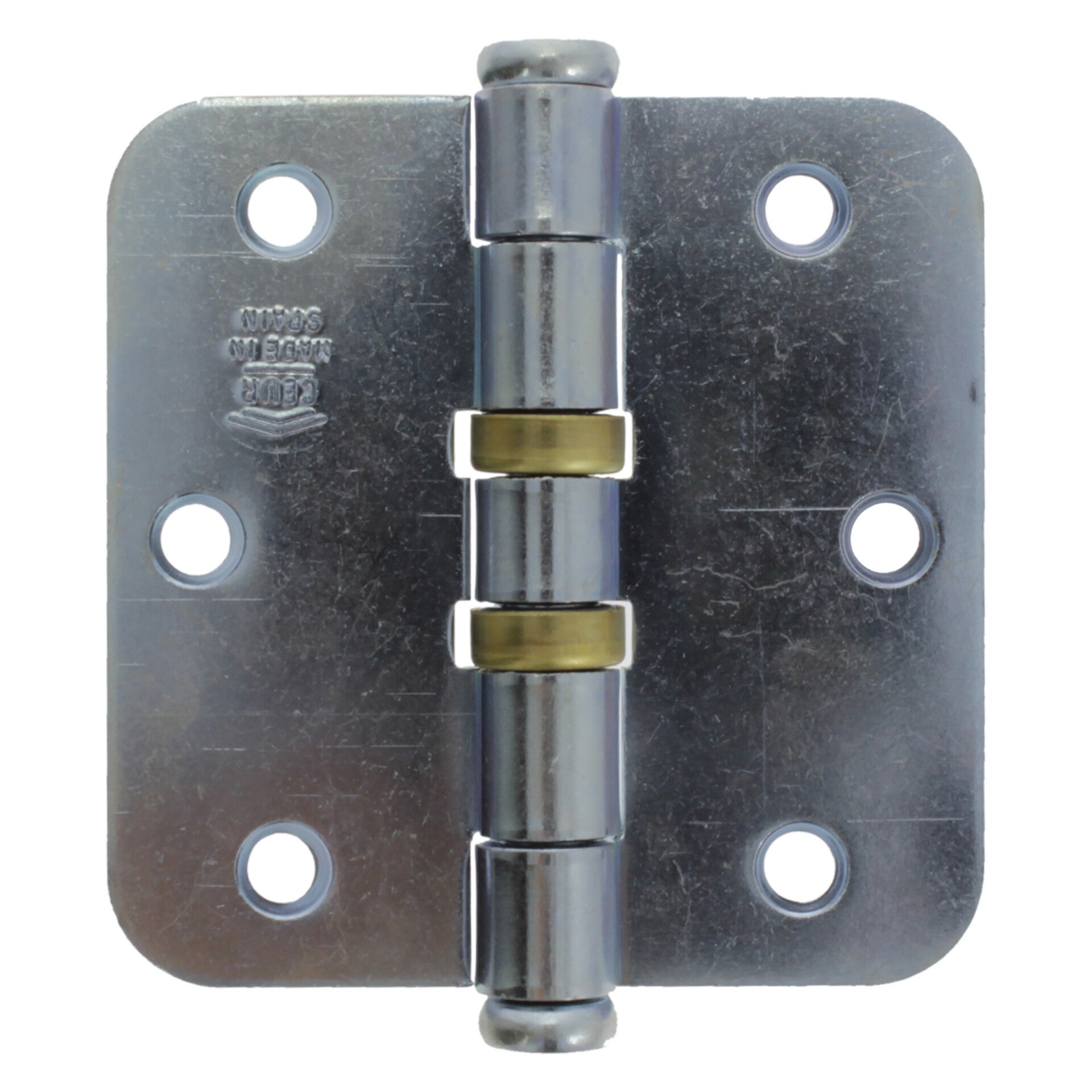 Starx kogelscharnier vierkant model - met ronde hoeken - verzinkt 76 x 76 mm