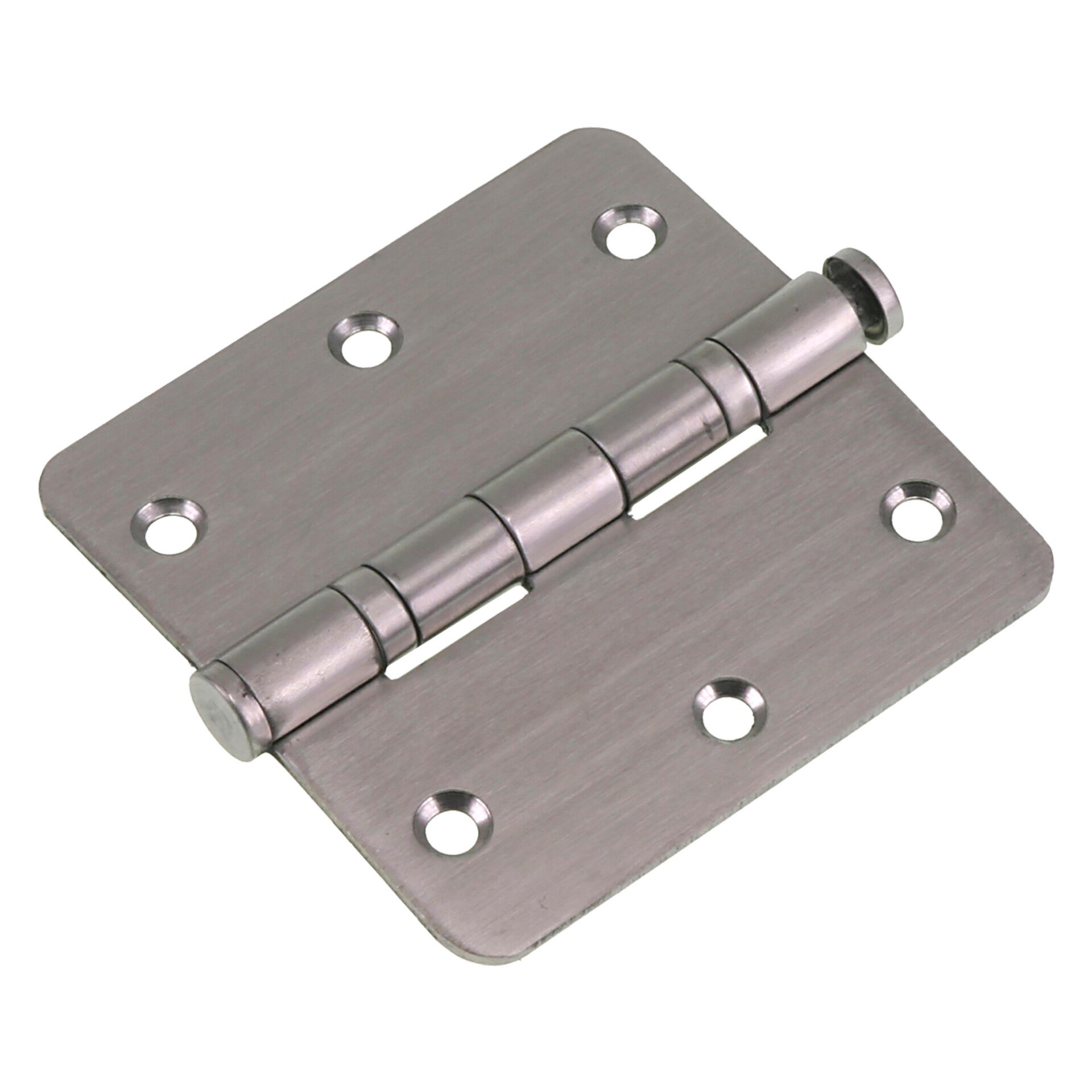 Starx kogelscharnier vierkant model - met ronde hoeken - RVS 89 x 89 mm