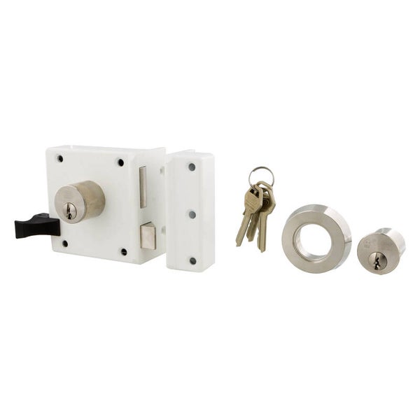 Nemef oplegslot type 4154 - rechts - SKG** wit 50 mm