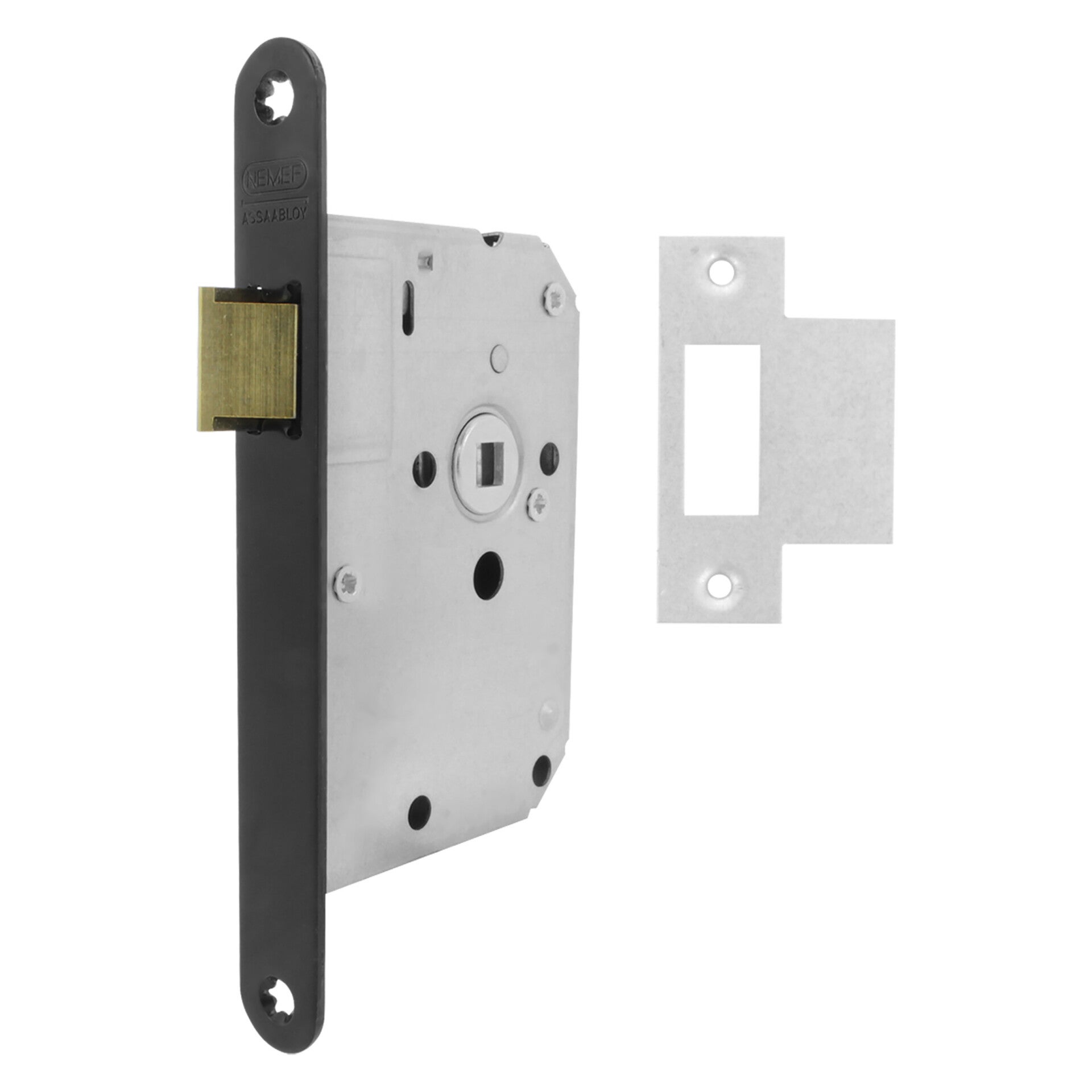 Nemef loopslot type 1255 zwart 174 x 20 x 2.75 mm